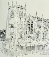An illustration from A guide to English Gothic architecture, illustrated by numerous drawings and photographs (1922)