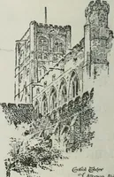 An illustration from A guide to English Gothic architecture, illustrated by numerous drawings and photographs (1922)