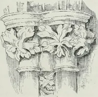 An illustration from A guide to English Gothic architecture, illustrated by numerous drawings and photographs (1922)