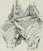 An illustration from A guide to English Gothic architecture, illustrated by numerous drawings and photographs (1922)
