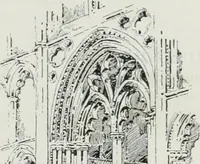 An illustration from A guide to English Gothic architecture, illustrated by numerous drawings and photographs (1922)