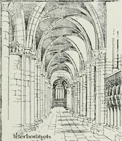 An illustration from A guide to English Gothic architecture, illustrated by numerous drawings and photographs (1922)
