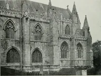 An illustration from A guide to English Gothic architecture, illustrated by numerous drawings and photographs (1922)