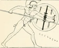An illustration from A guide to the exhibition illustrating Greek and Roman life (1920)