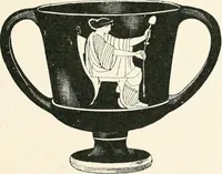 An illustration from A guide to the exhibition illustrating Greek and Roman life (1920)