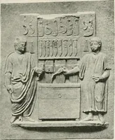 An illustration from A guide to the exhibition illustrating Greek and Roman life (1920)