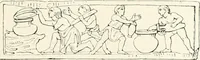 An illustration from A guide to the exhibition illustrating Greek and Roman life (1920)