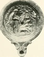 An illustration from A guide to the exhibition illustrating Greek and Roman life (1920)