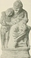 An illustration from A guide to the exhibition illustrating Greek and Roman life (1920)
