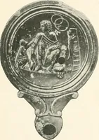 An illustration from A guide to the exhibition illustrating Greek and Roman life (1920)