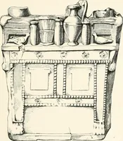 An illustration from A guide to the exhibition illustrating Greek and Roman life (1920)