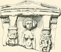 An illustration from A guide to the exhibition illustrating Greek and Roman life (1920)