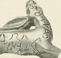 An illustration from A guide to the exhibition illustrating Greek and Roman life (1920)