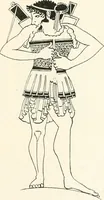 An illustration from A guide to the exhibition illustrating Greek and Roman life (1920)