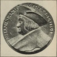 An illustration from A guide to the Mediaeval Room and to the specimens of mediaeval and later times in the gold ornament room : with fourteen plates and a hundred and ninety-four illustrations (1907)