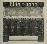 An illustration from A guide to the Mediaeval Room and to the specimens of mediaeval and later times in the gold ornament room : with fourteen plates and a hundred and ninety-four illustrations (1907)