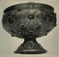 An illustration from A guide to the Mediaeval Room and to the specimens of mediaeval and later times in the gold ornament room : with fourteen plates and a hundred and ninety-four illustrations (1907)