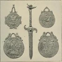 Picture 113 of 201 from A guide to the Mediaeval Room and to the specimens of mediaeval and later times in the gold ornament room : with fourteen plates and a hundred and ninety-four illustrations (1907), leaf 168