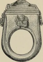 An illustration from A guide to the Mediaeval Room and to the specimens of mediaeval and later times in the gold ornament room : with fourteen plates and a hundred and ninety-four illustrations (1907)