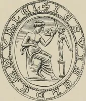 An illustration from A guide to the Mediaeval Room and to the specimens of mediaeval and later times in the gold ornament room : with fourteen plates and a hundred and ninety-four illustrations (1907)
