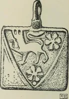 Picture 20 of 201 from A guide to the Mediaeval Room and to the specimens of mediaeval and later times in the gold ornament room : with fourteen plates and a hundred and ninety-four illustrations (1907), leaf 41