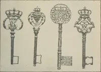 An illustration from A guide to the Mediaeval Room and to the specimens of mediaeval and later times in the gold ornament room : with fourteen plates and a hundred and ninety-four illustrations (1907)