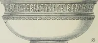 An illustration from A guide to the Mediaeval Room and to the specimens of mediaeval and later times in the gold ornament room : with fourteen plates and a hundred and ninety-four illustrations (1907)