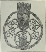 An illustration from A guide to the Mediaeval Room and to the specimens of mediaeval and later times in the gold ornament room : with fourteen plates and a hundred and ninety-four illustrations (1907)