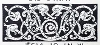 Picture 10 of 17 from A guide to tapestry painting and stenciling in liquid tapestry dyes and tapestry oil colors : with a full list of the materials used and illustrations of the stencil patterns (1910), leaf 46