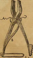 An illustration from Guilhelmi FabricI Hildani inclytae reipublicae Bernensis Helvet. medico-chirurgi ordinarii De gangraena et sphacelo, tractatus methodicus : in quo horum morborum differentiae, causae, signa, prognostica, ac denique methodica curatio continentur (1617)