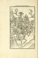 An illustration from Guillelmi Caonrsin [sic] Rhodiorum vicecancellarij: obsidionis Rhodie urbis descriptio