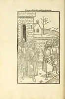An illustration from Guillelmi Caonrsin [sic] Rhodiorum vicecancellarij: obsidionis Rhodie urbis descriptio