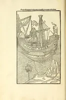 An illustration from Guillelmi Caonrsin [sic] Rhodiorum vicecancellarij: obsidionis Rhodie urbis descriptio