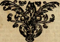 An illustration from Gulden-spiegel, ofte opwekkinge tot christelijke deugden : afgedeelt in twee deelen : waar in vertoond werd de schadelijkheyd der zonden, mitsgaders de goedigheyd en weldaaden Godts over den boetveerdigen, tot leeringe en stigtinge aller christenen toe-gepast : nog is hier by gevoegt Thamars ontschaking, of de verdoolde liefde van Ammon : als mede de vermaakelijke bruylofts-kroon : doorblogten met verscheyde leerzame gedigten, vermaakelijke bruylofts en aandagtige liedekens : voorgesteld op de vier geteyden van den dag (1763)
