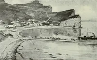 An illustration from Gulf and Lower St. Lawrence ; Halifax, Pictou, Prince Edward Island, Percé, Gaspé, Quebec, Montreal, etc (1910)