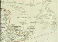 An illustration from Gulf and Lower St. Lawrence ; Halifax, Pictou, Prince Edward Island, Percé, Gaspé, Quebec, Montreal, etc (1910)