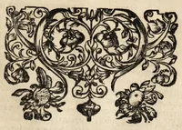 An illustration from Gustavi Seleni Cryptomenytices et cryptographiae libri IX : in quibus & planissima Steganographiae a Johanne Trithemio, abbate Spanheymensi & Herbipolensi, admirandi ingenij viro, magice & aenigmatice olim conscriptae, enodatio traditur : inspersis ubique authoris ac aliorum, non contemnendis inventis (1624)
