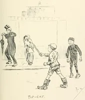 An illustration from Phil May's Gutter-snipes; 50 original sketches in pen and ink (1896)