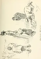 An illustration from Phil May's Gutter-snipes; 50 original sketches in pen and ink (1896)