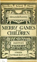 Picture 1 of 1 from Merry games for children : an action cantata (1911), leaf 0