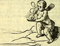 An illustration from Gvilielmi HesI antverpiensis è Societate Iesv Emblemata sacra de fide, spe, charitate (1636)