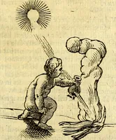 An illustration from Gvilielmi HesI antverpiensis è Societate Iesv Emblemata sacra de fide, spe, charitate (1636)
