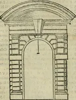 An illustration from Gvlielmi Philandri Castilionii Galli civis Ro. In decem libros M. Vitruuii Pollionis de architectura annotationes : cum indicibus graeco & latino locupletissimis (1544)