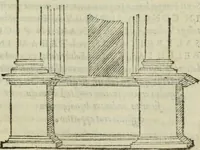 An illustration from Gvlielmi Philandri Castilionii Galli civis Ro. In decem libros M. Vitruuii Pollionis de architectura annotationes : cum indicibus graeco & latino locupletissimis (1544)