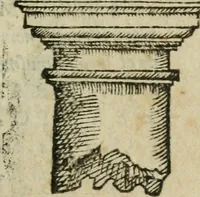 An illustration from Gvlielmi Philandri Castilionii Galli civis Ro. In decem libros M. Vitruuii Pollionis de architectura annotationes : cum indicibus graeco & latino locupletissimis (1544)
