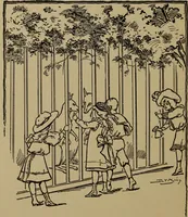 An illustration from Gymnastic stories and plays for primary schools; physical excercises for the first two years of school (1898)