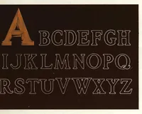 An illustration from Knight Metal Letters (1960)