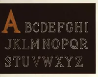 An illustration from Knight Metal Letters (1960)