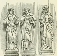 An illustration from An outline history of sculpture for beginners and students, with complete indexes and numerous illustrations (1893)