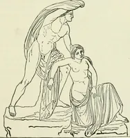An illustration from An outline history of sculpture for beginners and students, with complete indexes and numerous illustrations (1893)